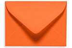 LUX 2 11/16" x 3 11/16" 70lbs. #17 Mini Envelopes W/Glue, Mandarin Orange, 50/Pack