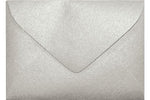 LUX #17 Mini Envelopes (2 11/16 x 3 11/16) 50/Box, Silver Metallic (MINSDS-50)