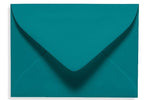 LUX 2 11/16" x 3 11/16" 70lbs. #17 Mini Envelopes W/Glue, Teal Blue, 50/Pack