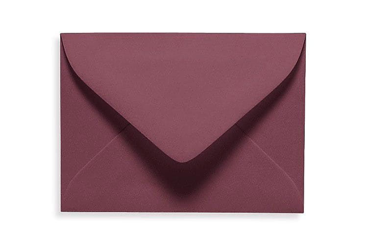 LUX #17 Mini Envelopes (2 11/16 x 3 11/16) 50/Box, Vintage Plum (LUXLEVC-104-50)