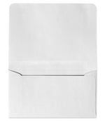 LUX 4 1/4" x 6 1/2" #6 24lbs. 2-Way Envelopes, Bright White, 50/Pack
