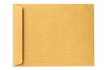 LUX Open End Kraft Moistenable Glue #15 1/2 Catalog Envelope, 12" x 15 1/2", Brown, 50/Pack (93404-50)
