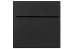 LUX 5 x 5 Square Envelopes, 50/Box, Black Linen (8505-BLI-50)