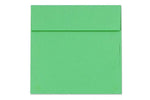 LUX 5 x 5 Square Envelopes, 50/Box, Holiday Green (8505-12-50)