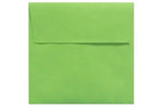 LUX 80lbs. 5" x 5" Square Envelopes W/Peel & Press, Limelight Green, 250/BX