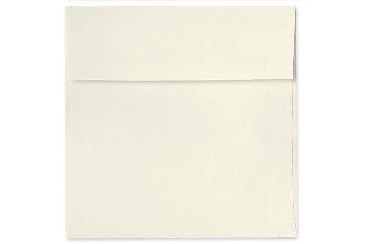 LUX 5 x 5 Square Envelopes, 250/Box, Natural (8505-03-250)