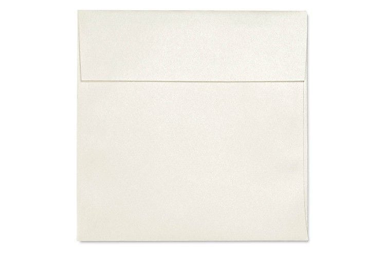 LUX 6 1/2 x 6 1/2 Square Envelopes, 250/Box, Quartz Metallic (8535-08-250)