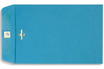 LUX 6" x 9" Open End Clasp Envelopes, Bright Blue, 100/Pack
