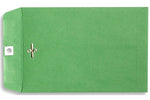 LUX 70lbs. 6" x 9" Clasp Envelopes, Bright Green, 500/BX