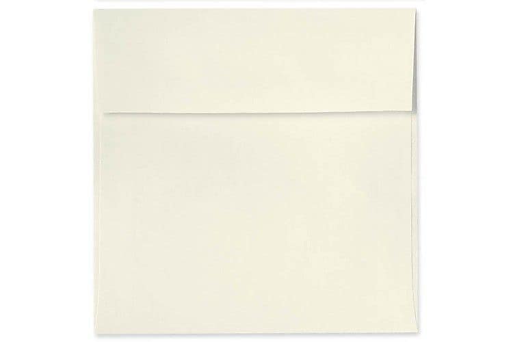 LUX 7 x 7 Square Envelopes, 250/Box, Natural (8545-03-250)