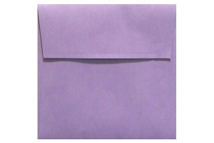 LUX 7 x 7 Square Envelopes, 50/Box, Wisteria (LUX-8545-106-50)