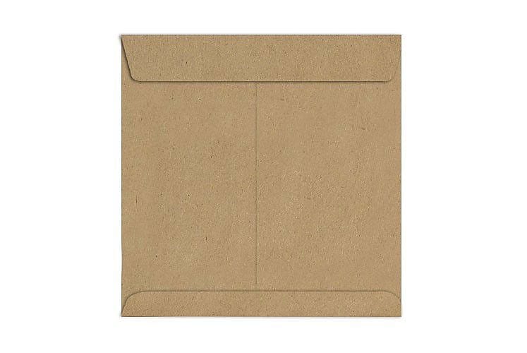 LUX 8 x 8 Square Envelopes, 50/Box, Grocery Bag (8565-GB-50)