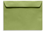 LUX 9" x 12" Booklet Envelopes, Avocado Green, 50/Pack