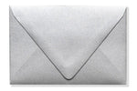 LUX A1 Contour Flap Envelopes (3 5/8 x 5 1/8) 50/Box, Silver Metallic (1865-06-50)