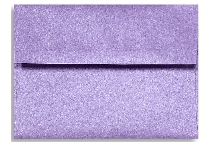 LUX A1 Invitation Envelopes (3 5/8 x 5 1/8) 50/Box, Amethyst Metallic (5365-17-50)