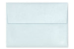 LUX 3 5/8" x 5 1/8" 80lbs. A1 Invitation Envelopes W/Glue, Aquamarine Metallic, 50/Pack (5365-02-50)