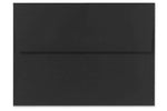 LUX A1 Invitation Envelopes (3 5/8 x 5 1/8) 50/Box, Black Linen (4865-BLI-50)