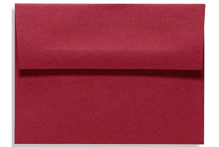 LUX A1 Invitation Envelopes (3 5/8 x 5 1/8) 500/Box, Garnet (EX4865-26-500)