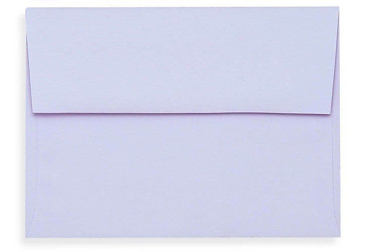 LUX A1 Invitation Envelopes (3 5/8 x 5 1/8) 250/Box, Lilac (SH4265-05-250)