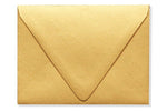 LUX A2 Contour Flap Envelopes, 250/Box, Gold Metallic (1870-07-250)