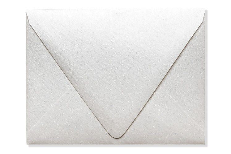 LUX A2 Contour Flap Envelopes, 1000/Box, Quartz Metallic (1870-08-1000)