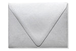 LUX A2 Contour Flap Envelopes, 50/Box, Silver Metallic (1870-06-50)
