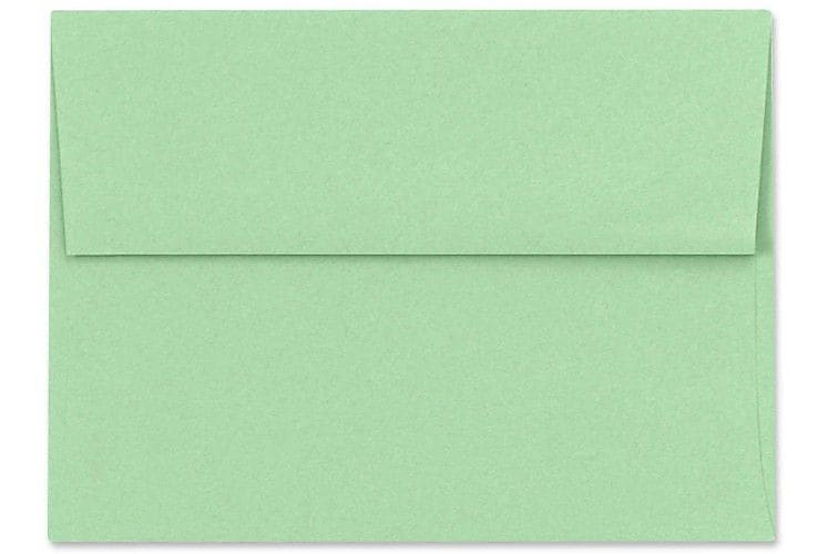 LUX A2 (4 3/8 x 5 3/4) 50/Box, Pastel Green (SH4270-04-50)