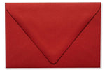 LUX A4 Contour Flap Envelopes (4 1/4 x 6 1/4) 500/Box, Ruby Red (EX-1872-18-500)