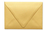 LUX A6 Contour Flap Envelopes (4 3/4 x 6 1/2) 50/Box, Gold Metallic (1875-07-50)