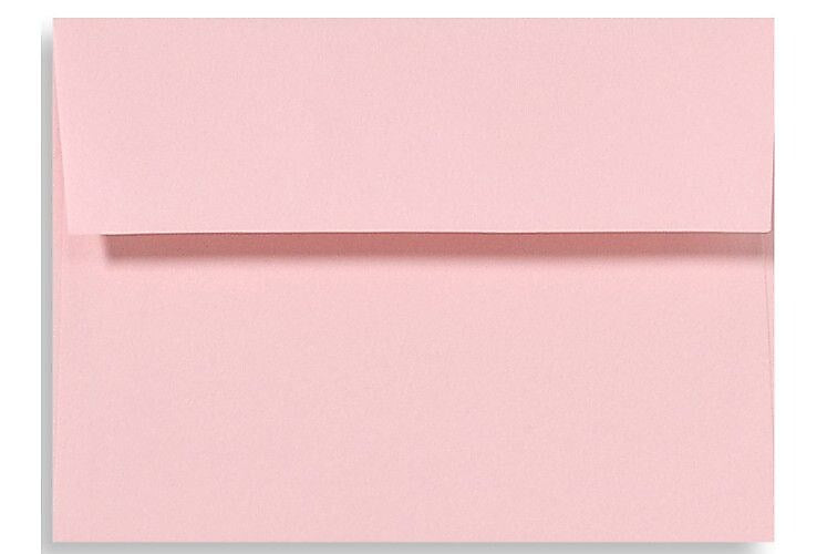 LUX A6 Invitation Envelopes (4 3/4 x 6 1/2) 50/Box, Candy Pink (EX4875-14-50)