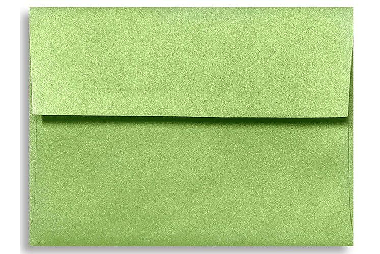 LUX A6 Invitation Envelopes (4 3/4 x 6 1/2) 50/Box, Fairway Metallic (5375-25-50)