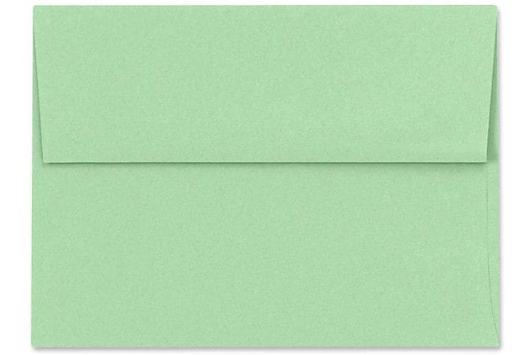 LUX A6 Invitation Envelopes (4 3/4 x 6 1/2) 1000/Box, Pastel Green (SH4275-04-1000)