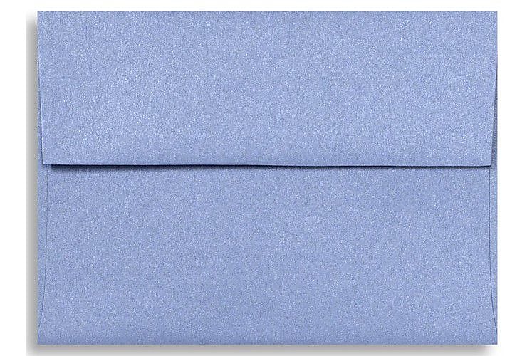 LUX A6 Invitation Envelopes (4 3/4 x 6 1/2) 50/Box, Vista Metallic (5375-29-50)