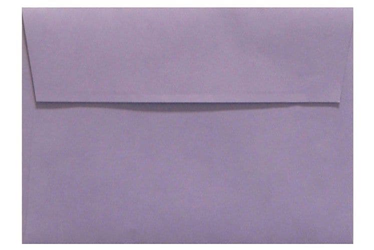 LUX A6 Invitation Envelopes (4 3/4 x 6 1/2) 50/Box, Wisteria (LUX-4875-106-50)
