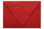 LUX A7 Contour Flap Envelopes (5 1/4 x 7 1/4) 50/Box, Ruby Red (EX-1880-18-50)