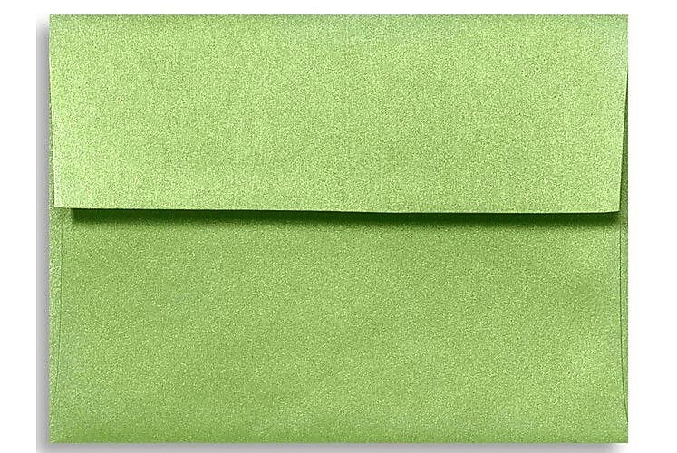 LUX A7 Invitation Envelopes (5 1/4 x 7 1/4) 1000/Box, Fairway Metallic (5380-25-1000)