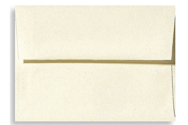 LUX A7 Invitation Envelopes (5 1/4 x 7 1/4) 250/Box, Natural Linen (4880-NLI-250)