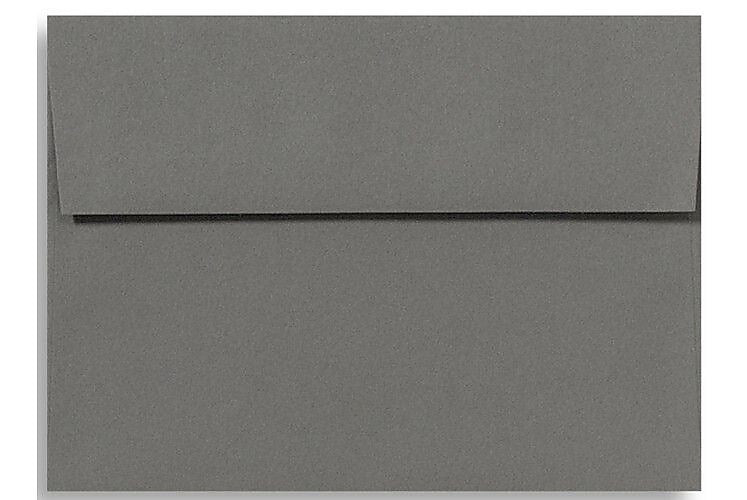 LUX A7 Invitation Envelopes (5 1/4 x 7 1/4) 500/Box, Smoke (EX4880-22-500)