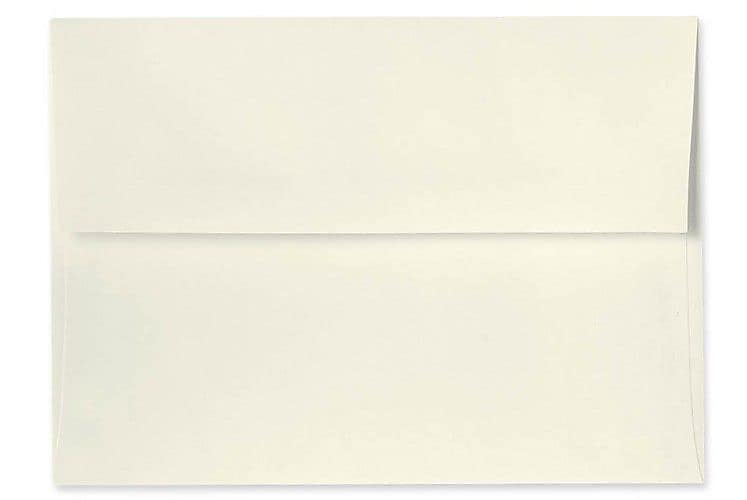 LUX A8 Invitation Envelopes (5 1/2 x 8 1/8) 50/Box, Natural (5885-01-50)