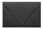 LUX 5 3/4" x 8 3/4" 80lbs. Contour A7 Invitation Envelopes W/Glue, Midnight Black, 50/Pack