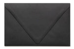 LUX 80lbs. 5 3/4" x 8 3/4" A9 Invitation Envelopes W/Glue, Midnight Black, 1000/BX