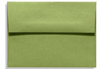 LUX 70lbs. 5 3/4" x 8 3/4" A9 Invitation Envelopes W/Glue, Avocado Green, 250/BX