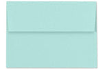LUX 5 3/4" x 8 3/4" 80lbs. A9 Invitation Envelopes W/Peel & Press, Seafoam Blue