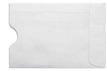 LUX Credit Card Sleeve 2 3/8" x 3 1/2", 50/Box, 24lb. White (1801-W-50)