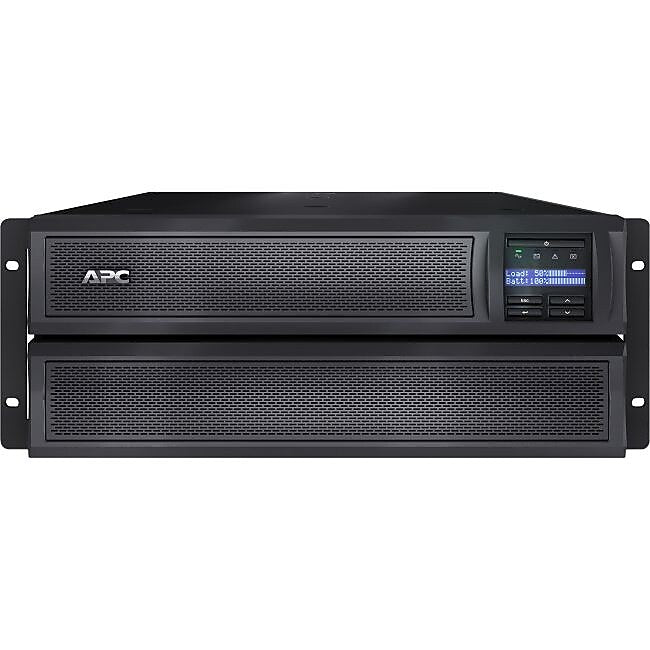 APC Smart-UPS X 2000 Rack/Tower LCD 1920VA UPS, 10-Outlets, Black (SMX2000LVNC)