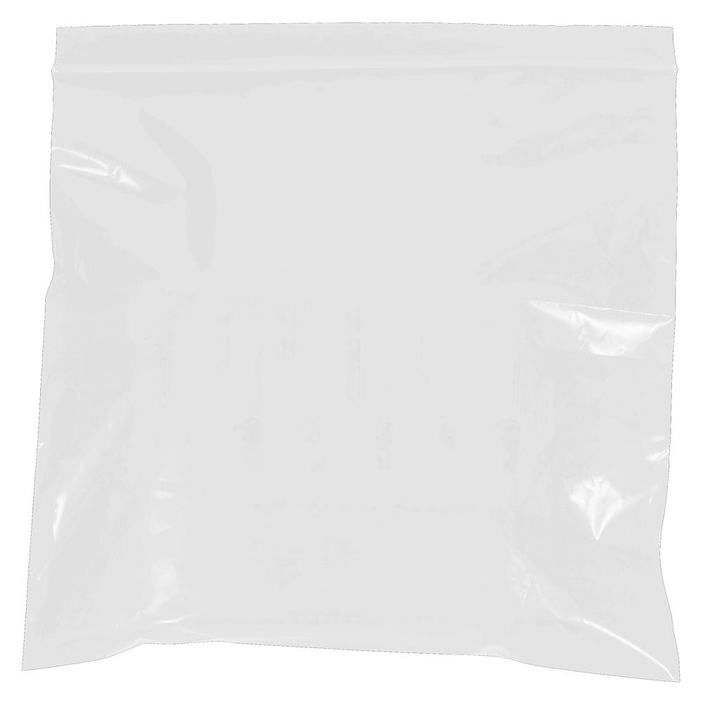 6" x 9" Reclosable Poly Bags, 2 Mil, White, 1000/Carton (PB3615)