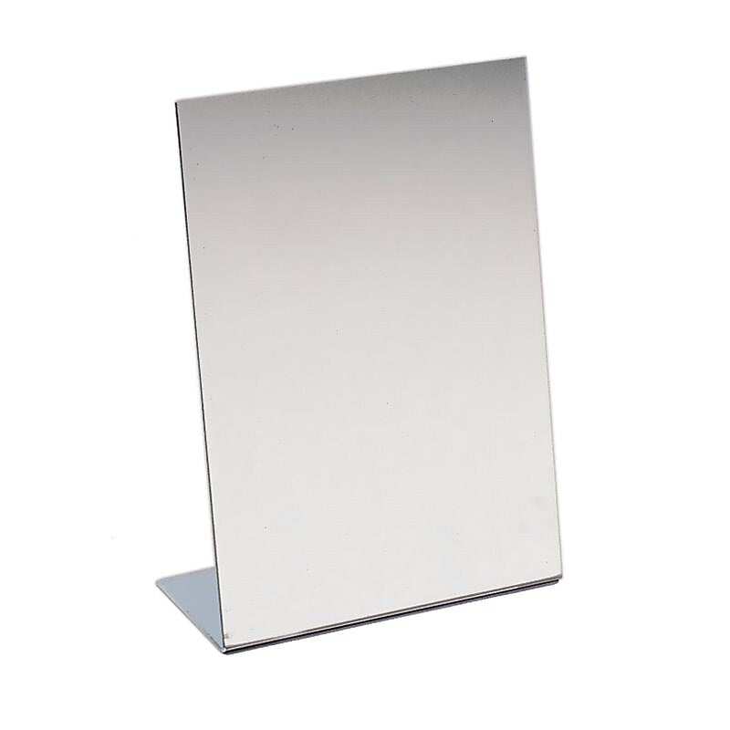 Acrylic Slanting Countertop Mirror, 9"Wx12"H
