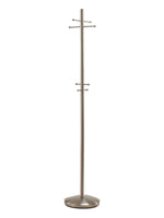 Adesso® Coat Rack, Brushed Steel, Metal (WK2050-22)