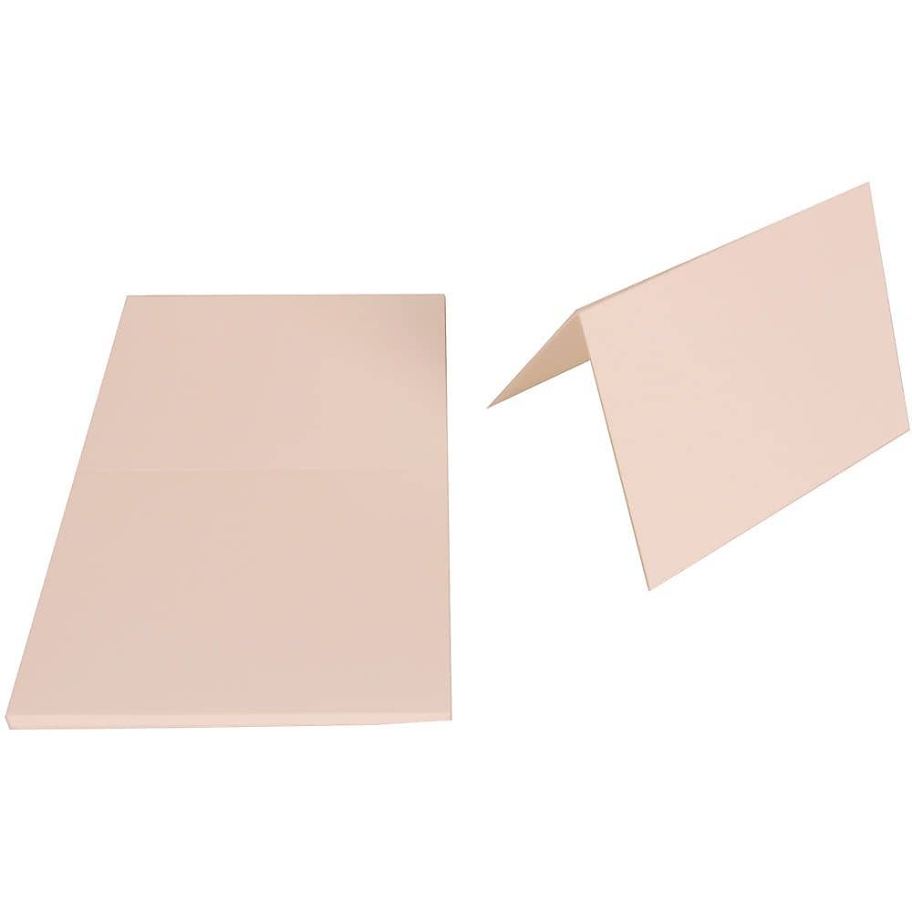 JAM Paper® Blank Foldover Cards, A6 Size, 4 5/8 x 6 1/4, Bright White Wove, 25/Pack (3095706)