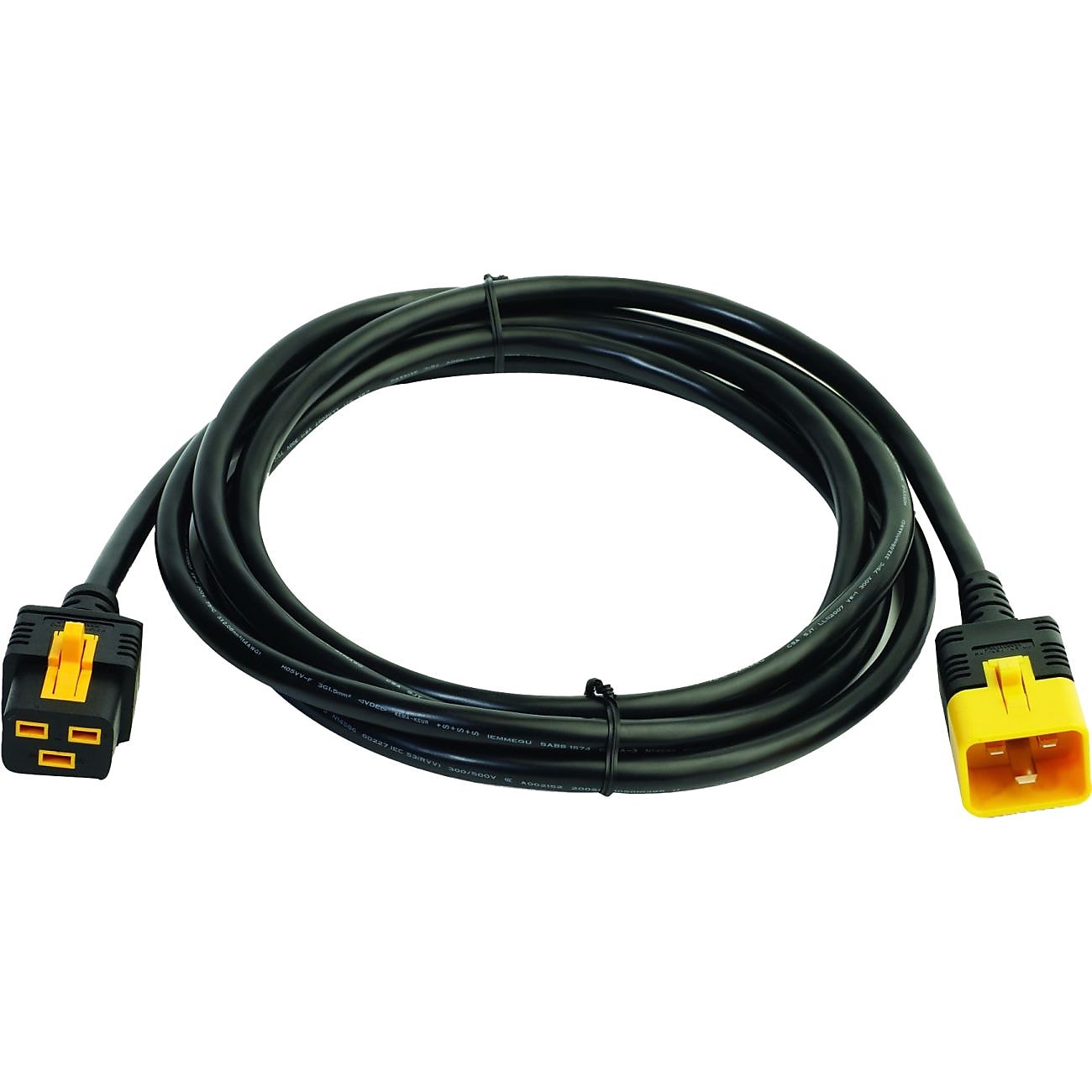 APC AP8760 10' IEC 60320 C19 to IEC 60320 C20 Power Cord, Black